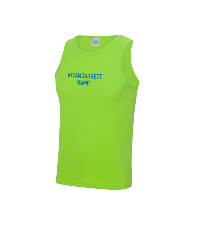 Team Garrett Mens Running Vest