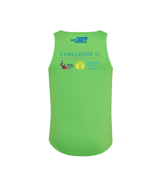 Team Garrett Mens Running Vest
