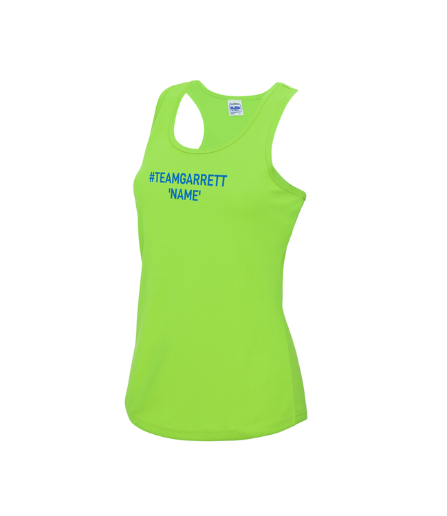 Team Garrett Ladies Running Vest