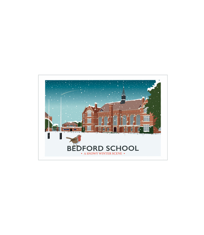 Bedford School Winter Landscape