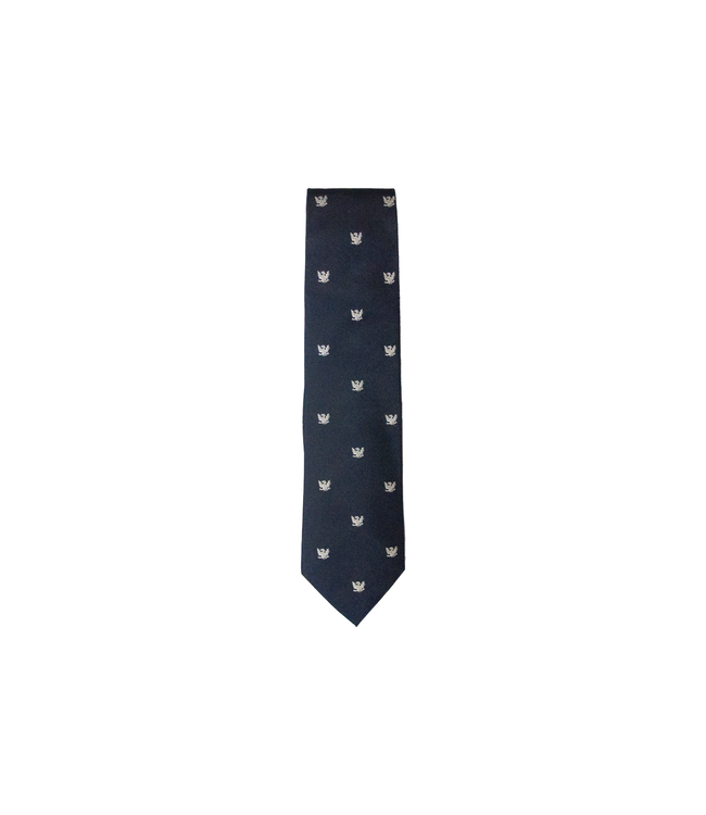 BS OB Crested Silk Tie