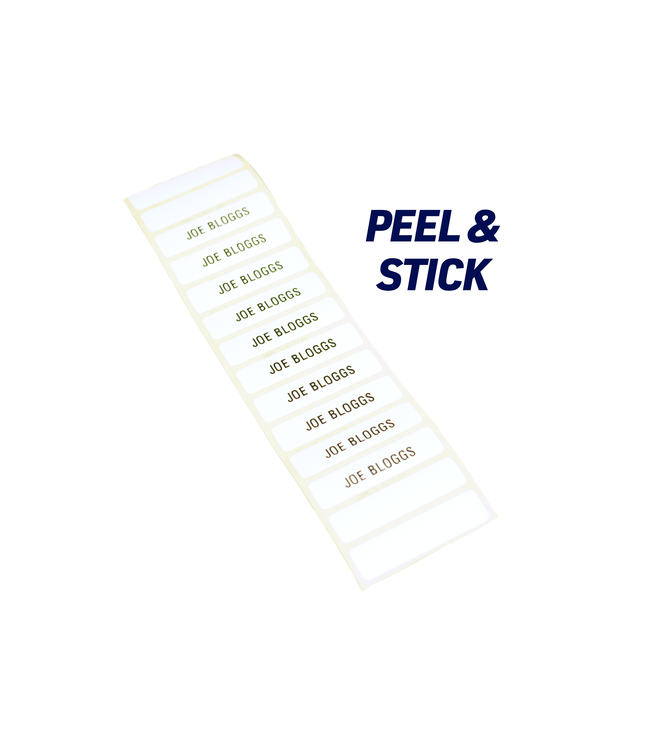 Peel and Stick Labels