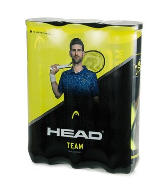 HEAD HEAD TEAM TENNIS BALLS 3PK