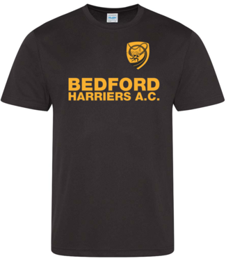 Bedford Harriers Club Training T-shirt, Mens