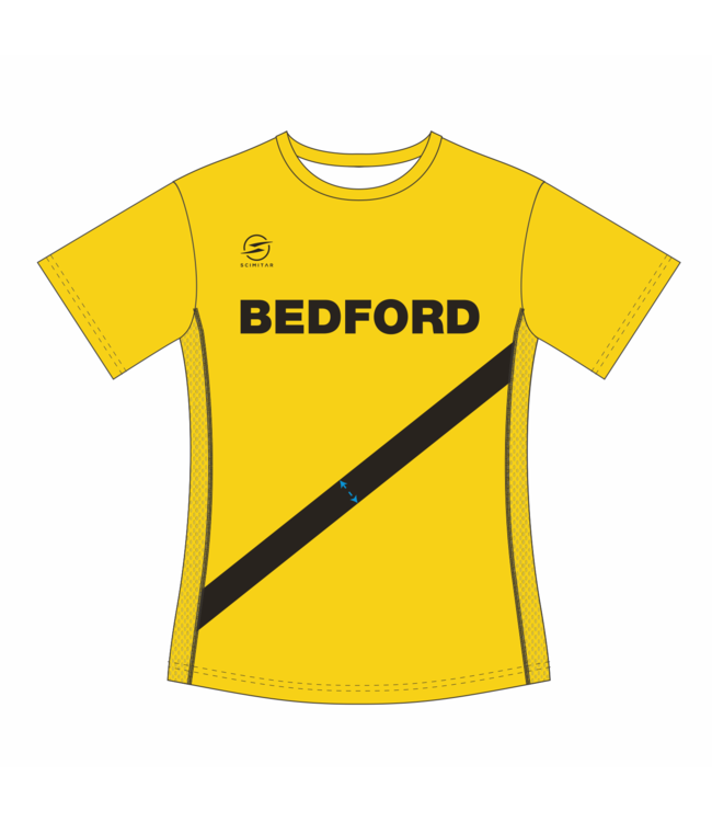 Bedford Harriers Club Running T-shirt, Ladies
