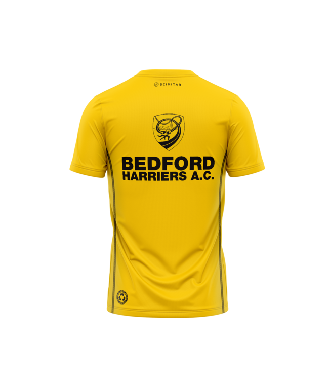 Bedford Harriers Club Running T-shirt, Mens