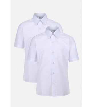 BOYS WHITE SHIRTS (Short Sleeve)