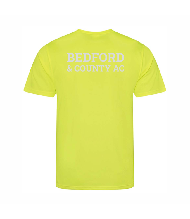 BEDS & COUNTY AC S/S HI VIZ T-SHIRT JUNIOR