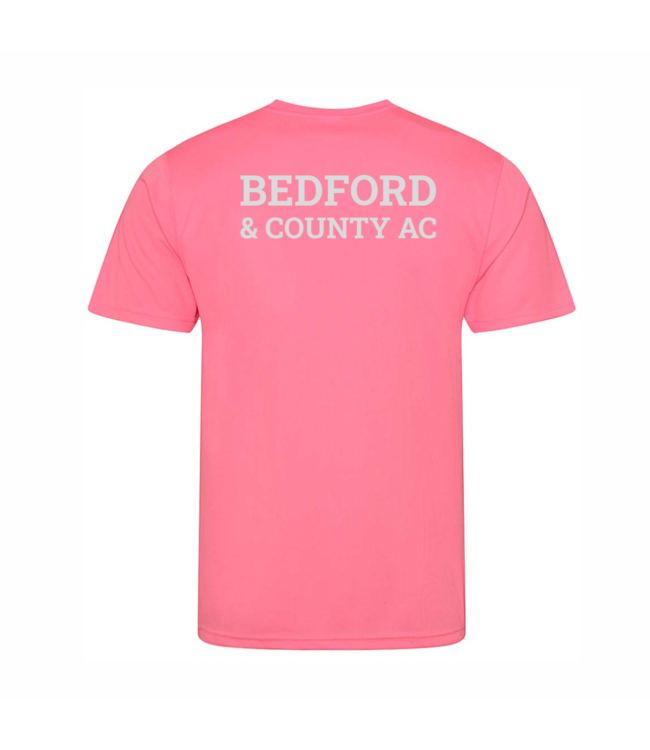 BEDS & COUNTY AC S/S HI VIZ T-SHIRT JUNIOR