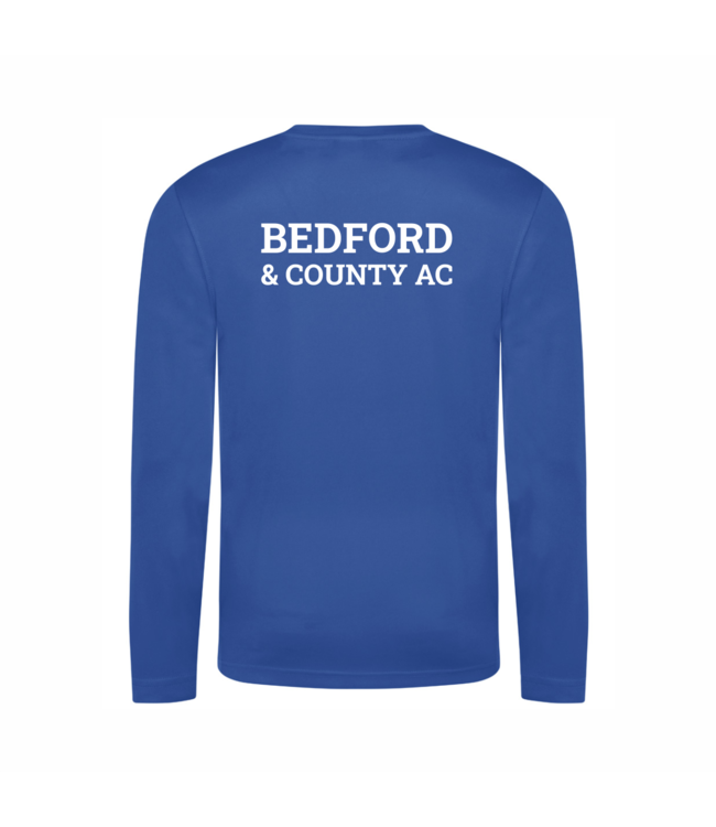 BEDFORD & COUNTY AC L/S T-SHIRT SENIOR MENS