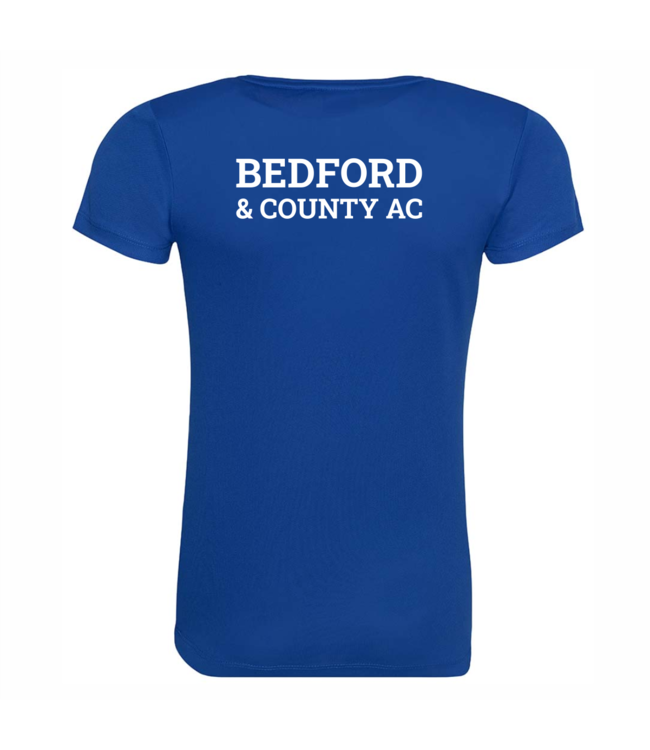 BEDFORD & COUNTY AC S/S TRAINING T-SHIRT SENIOR LADIES