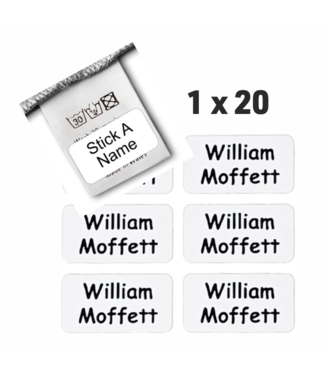 Peel and Stick Name Labels (Multi-Purpose)