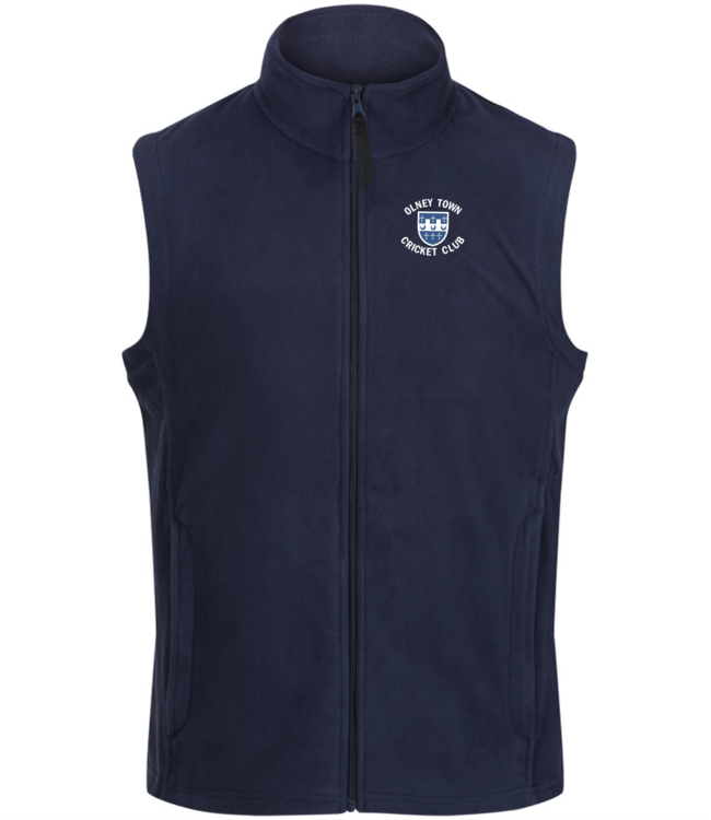 Olney Town Club Fleeced Gilet Mens