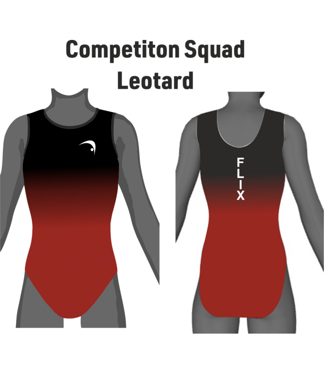 Flix Gymnastics Competition Squad Leotard