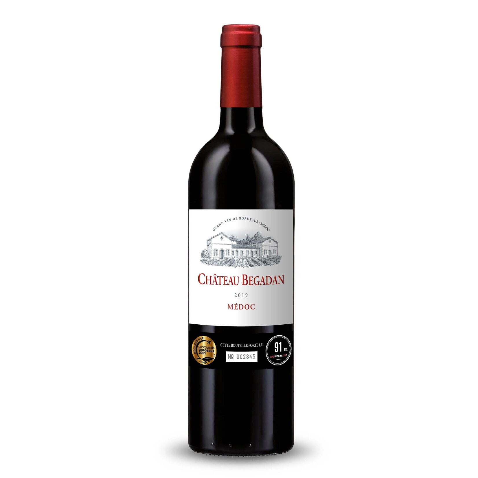 Château Bégadan | Medoc, Frankrijk Château Bégadan Medoc Bordeaux 2019 - 6 flessen