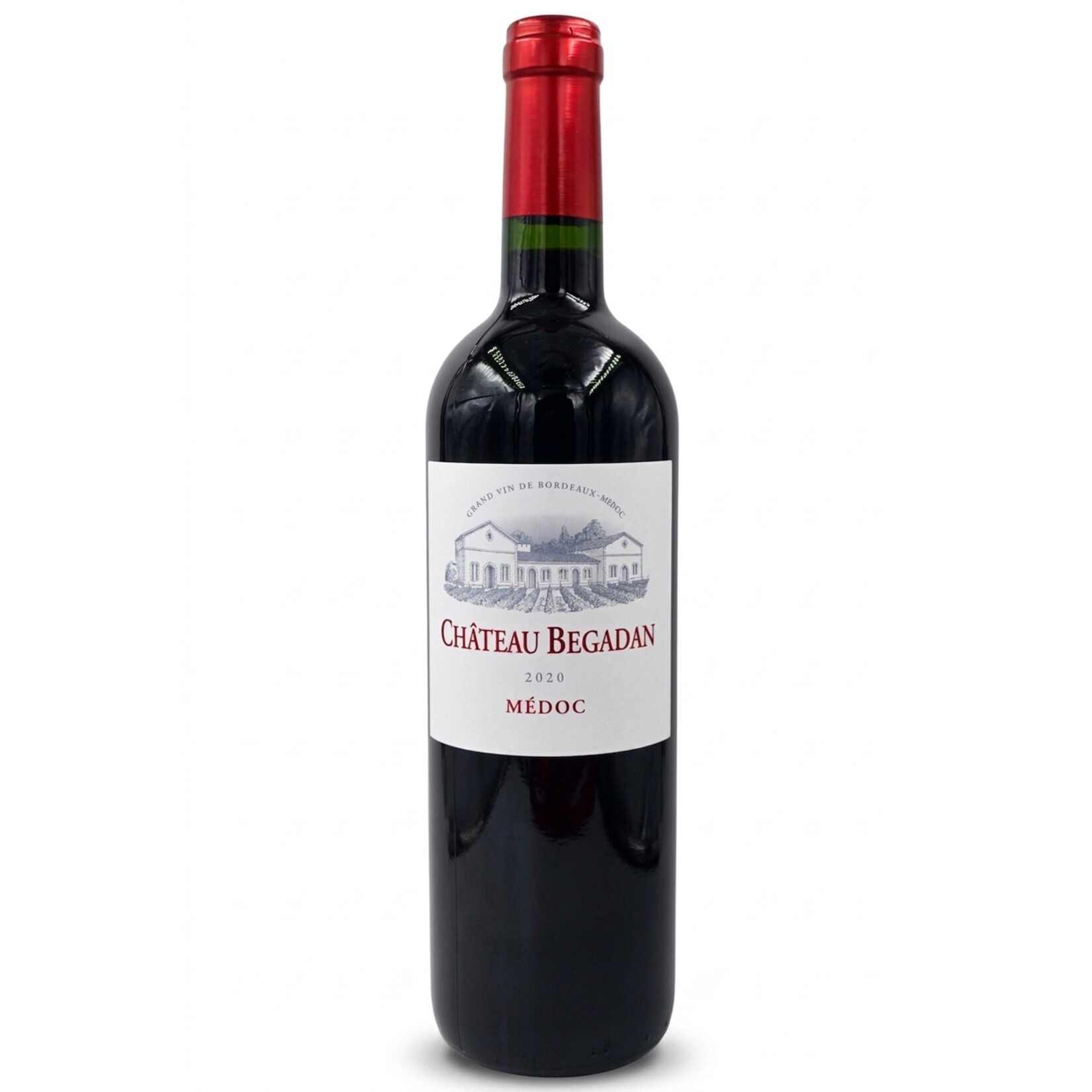 Château Bégadan Medoc Bordeaux 2020 - 6 flessen