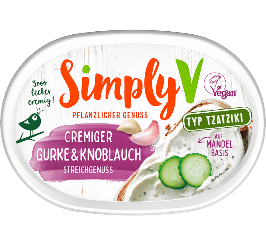 Simply-V spread knoflook & komkommer (6 CE per doos)  [42]