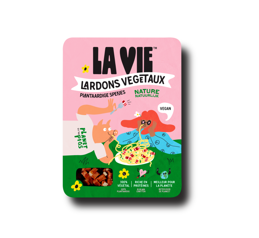 La Vie - Lardons Nature (8  x 150g)