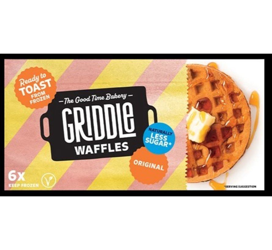 Griddle Waffles - Original (8 x 200 gram)