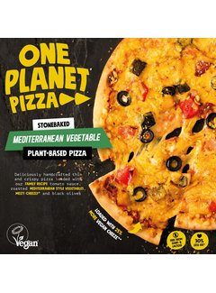 One Planet Pizza One Planet Pizza - Mediterranean Roasted Veg. Pizza - 10 x 350g