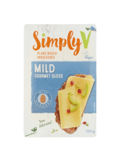 Simply-V Simply-V - Kaasplakjes Mild (6 x 150g)