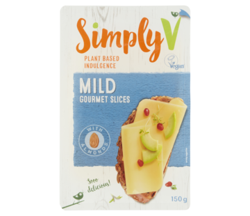 Simply-V Simply-V - Cheese slices Mild (6 x 150g)