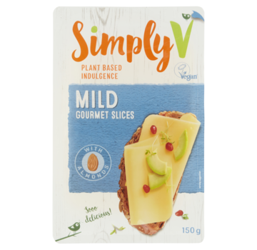 Simply-V Simply-V - Cheese slices Mild (6 x 150g)