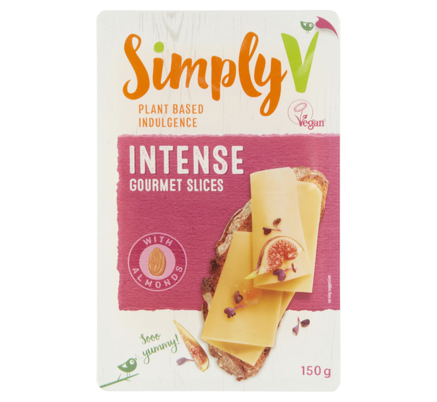 Simply-V - Cheese slices Intense (6 x 150g)