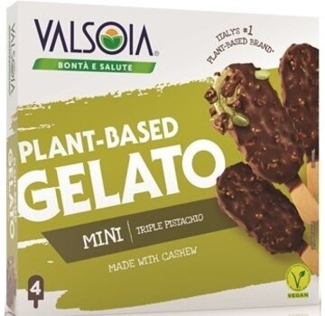 Valsoia Valsoia - Cashew minibars Pistachio (6 x 200g)