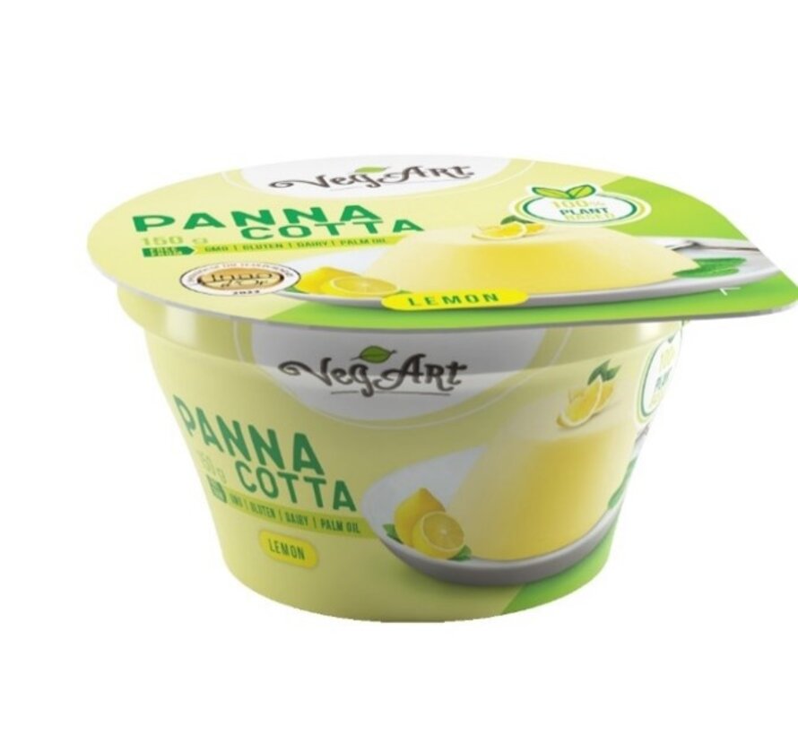 Vegart - Panna Cotta Lemon (12 x 150g)