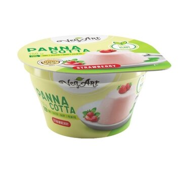 Vegart Vegart - Panna Cotta Strawberry (12 x 150g)