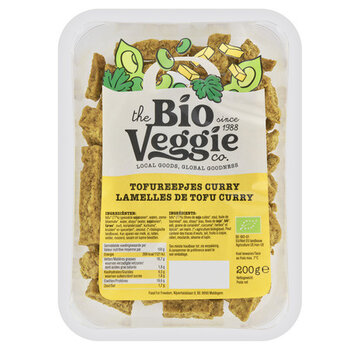 The Bio Veggie Company The Bio Veggie Company - Tofureepjes Gekruid(8 x 200g) (Bio)