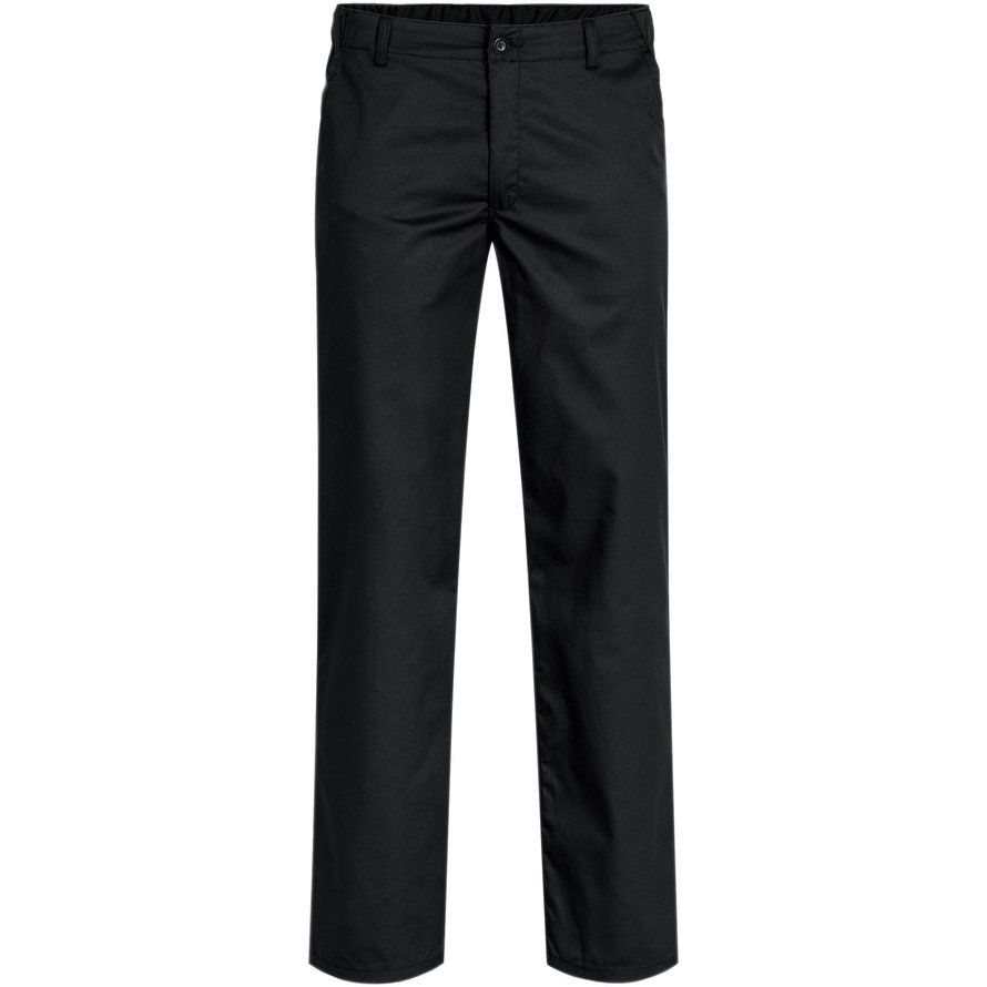 Herren-Hose "Regular-Fit" uni schwarz Größe 52
