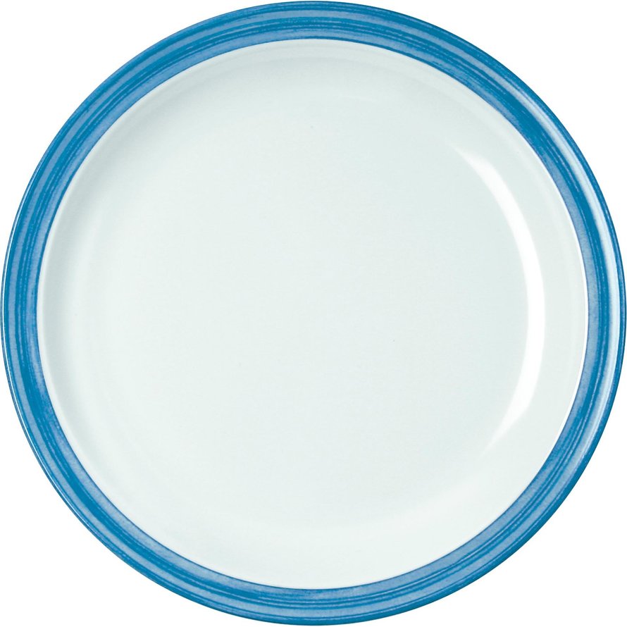 Teller flach "Colour" Ø23,5cm Melamin blau