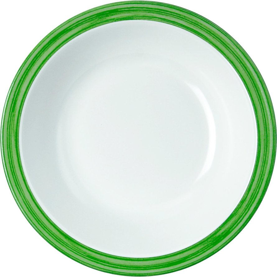 Teller tief "Colour" Ø20,5cm 600ml Melamin grün
