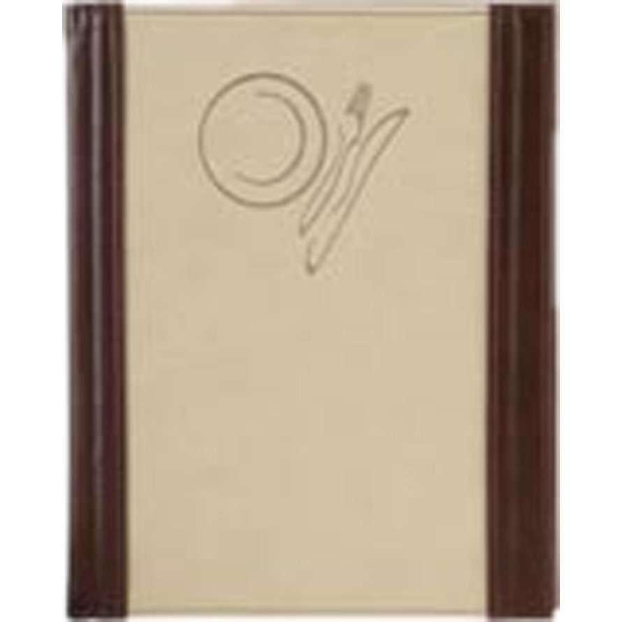 Speisenkarte "Culinaria" espresso-beige