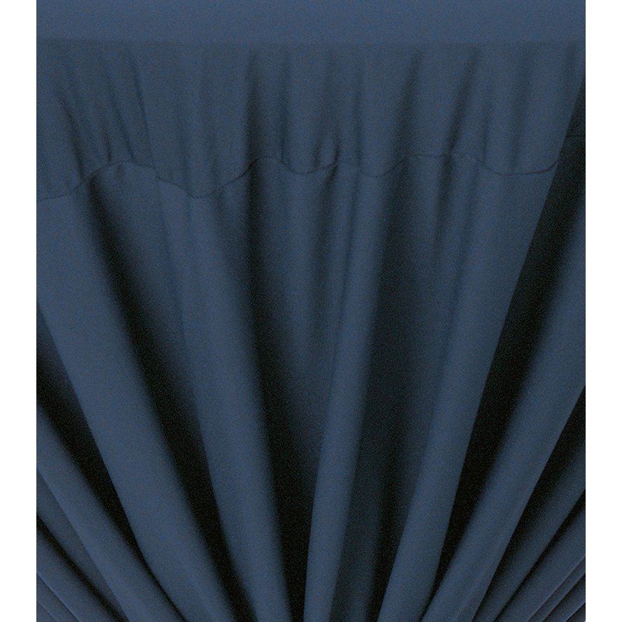 Skirting mit Kellerfalte "Excaliber" 490cm marineblau