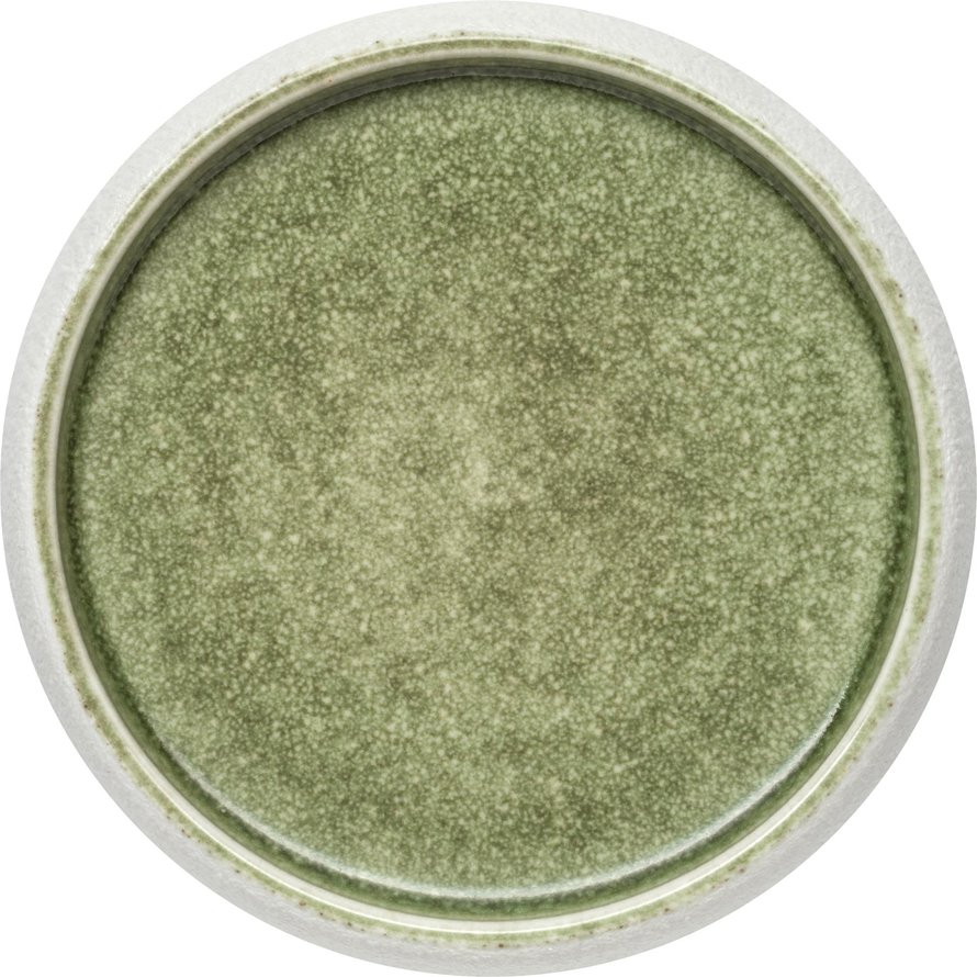 Porzellan Serie "Samoa" grün Teller flach Ø19cm