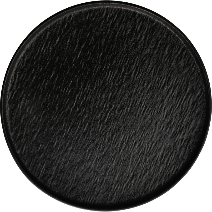 Porzellanserie "Lavanit" schwarz Teller flach