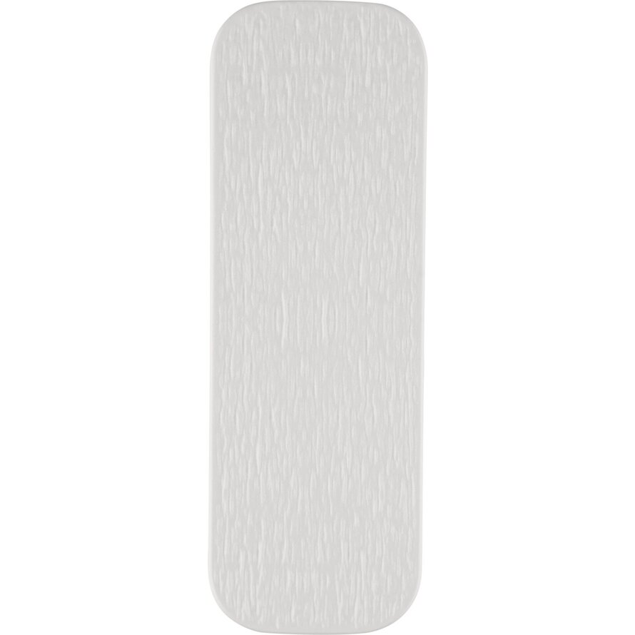 Porzellanserie "Lavanit" weiß Platte rechteckig 30x10x1,1cm