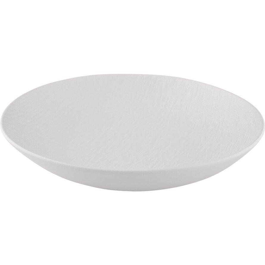 Porzellanserie "Lavanit" weiß Teller tief
