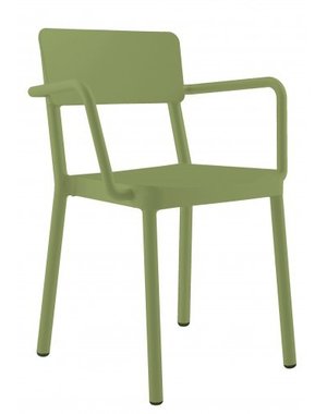 Resol Kunststof Design Terrasstoel Lisboa - Met Armleuning - Resol