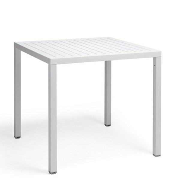 Nardi Cube terrastafel met aluminium poten 70 x 70 cm