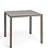 Nardi Cube terrastafel met aluminium poten 70 x 70 cm