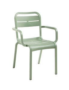 Grosfillex Kunststof Terrasstoel Cannes - Met Armleuning - Grosfillex