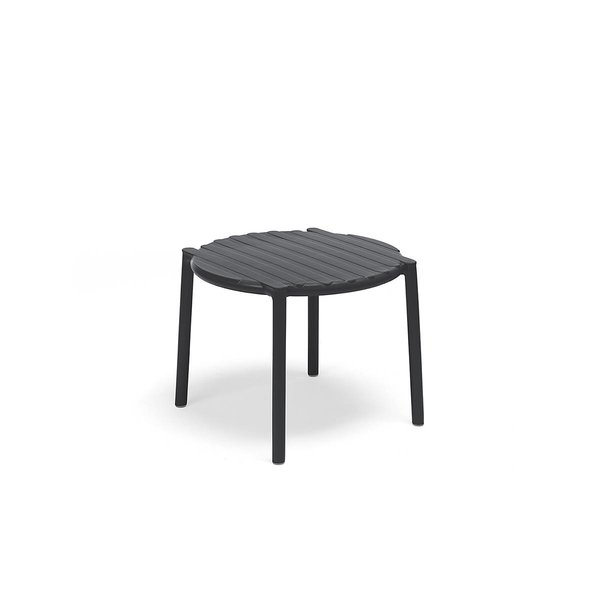 Nardi Bijzettafel Doga geheel kunststof rond