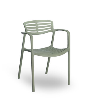 Resol Kunststof Design Terrasstoel Toledo Aire - Met Armleuning - Resol