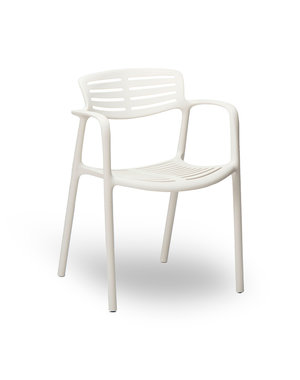 Resol Kunststof Design Terrasstoel Toledo Aire - Met Armleuning - Resol