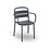 Resol Kunststof Design Terrasstoel Como - Met armleuning - Resol