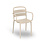 Resol Kunststof Design Terrasstoel Como - Met armleuning - Resol